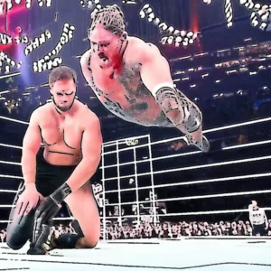 Artistic representation for Did AEW Go Too Far At All Out ? | Question Of The Day.