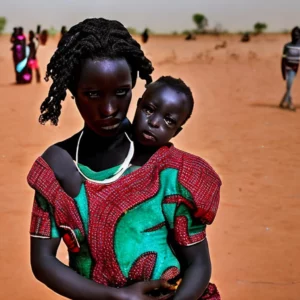 Artistic representation for In one region of Senegal , girls can become wrestlers and win . But only until marriage.