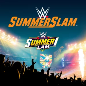 Artistic representation for Experience the thrill: attend wwe summerslam live at metlife stadium this title