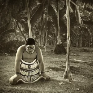 Artistic representation for Afa Anoai The Wild Samoan passes away