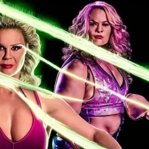 Artistic representation for Netflix new wrestling show Queen of the Villains sparks anger from GLOW fans. Let me know the title you think would be best for the article.
