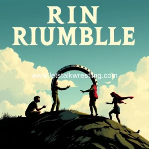 Artistic representation for Ring rumble: families face off in peacehaven title