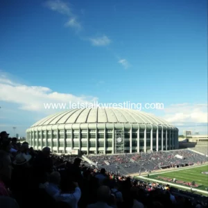 Artistic representation for Mcmahon's silverdome: a questioned attendance record exposed