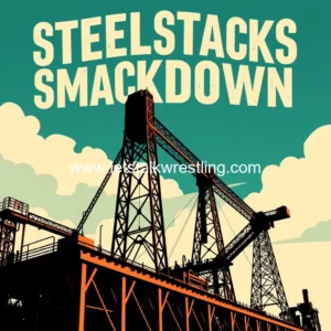 Artistic representation for Steelstacks smackdown returns for third year with a new theme: steelstacks revolution revolutionizing industrial strength: steelstacks smackdown'