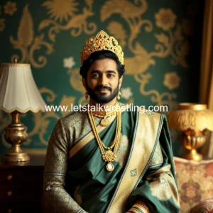 Artistic representation for Vinesh phogat: a glimpse into the phogat family's opulence and achiev