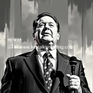 Artistic representation for Paul heyman unveils vince mcmahon'