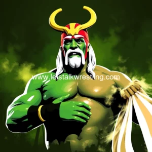 Artistic representation for Ask 411 wrestling : whose idea was the hulk hogan & zeus feud ?