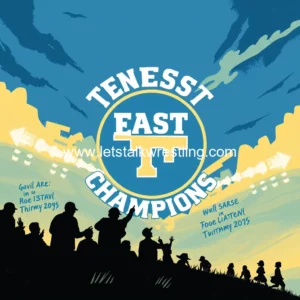 Artistic representation for East tennessee champions unite for community support at every match!