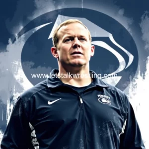 Artistic representation for Penn State wrestling : Coach Cael Sanderson secret to success Deseret News