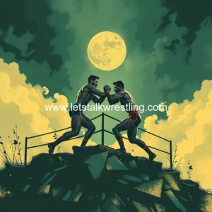 Artistic representation for Wrestling federation honors adeniyi's groundbreaking customs tournament inauguration!