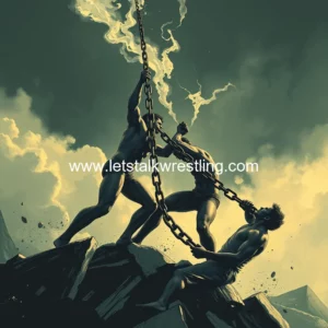 Artistic representation for Chain Wrestling