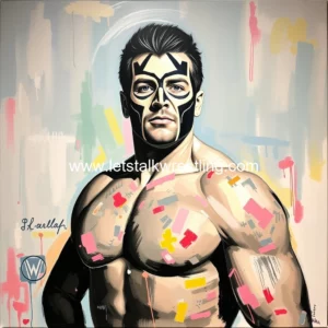 Artistic representation for Pro Wrestler Lee Moriarty Paintings Make a Knockout Debut at NADA Miami