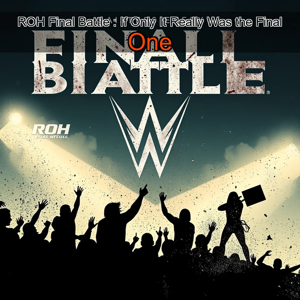 You are currently viewing ROH Final Battle : If Only It Really Was the Final One