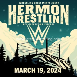 Artistic representation for Exciting new wrestling event set in hermon, maine - march 19, 2024!