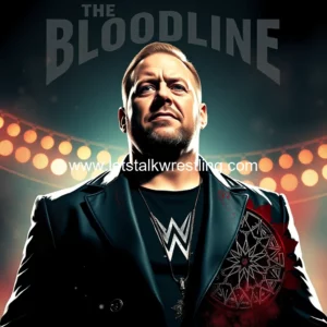 Artistic representation for Paul heyman heralds the bloodline saga: the ultimate number one all-time ranking!