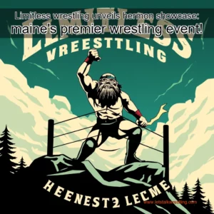 Artistic representation for Limitless wrestling unveils hermon showcase: maine's premier wrestling event!
