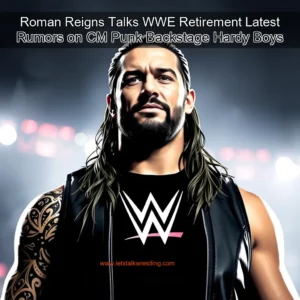 Artistic representation for Roman Reigns Talks WWE Retirement Latest Rumors on CM Punk Backstage Hardy Boys