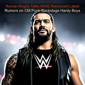 Artistic representation for Roman Reigns Talks WWE Retirement Latest Rumors on CM Punk Backstage Hardy Boys