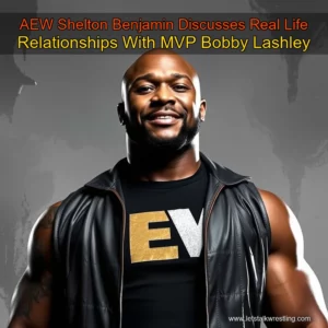 Artistic representation for AEW Shelton Benjamin Discusses Real Life Relationships With MVP Bobby Lashley