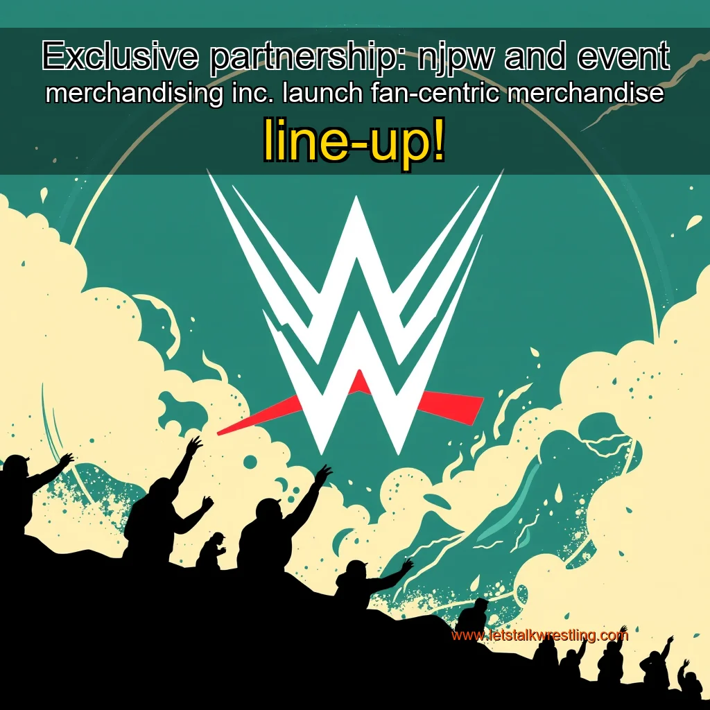 You are currently viewing Exclusive partnership: njpw and event merchandising inc. launch fan-centric merchandise line-up!