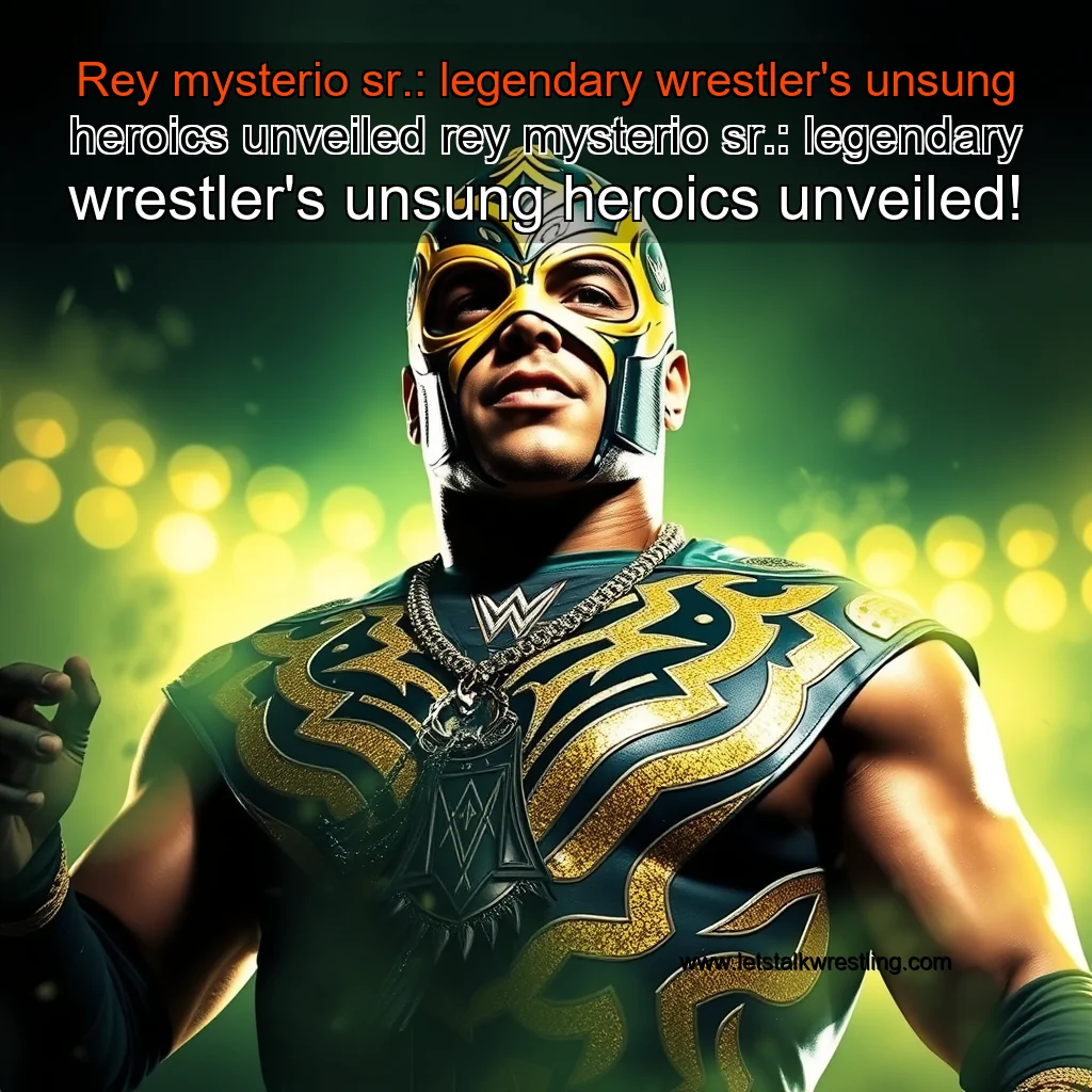 You are currently viewing Rey mysterio sr.: legendary wrestler’s unsung heroics unveiled

rey mysterio sr.: legendary wrestler’s unsung heroics unveiled!