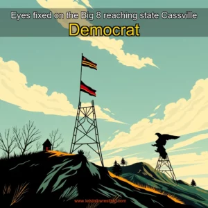 Artistic representation for Eyes fixed on the Big 8 reaching state Cassville Democrat