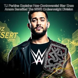 Artistic representation for TJ Perkins Explains How Controversial Star Enzo Amore Benefited The WWE Cruiserweight Division