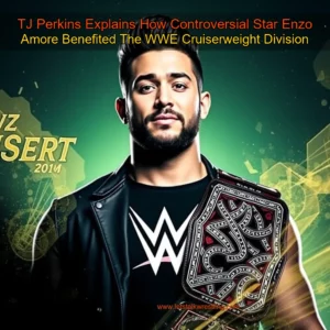 Artistic representation for TJ Perkins Explains How Controversial Star Enzo Amore Benefited The WWE Cruiserweight Division