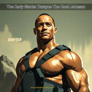 Artistic representation for The Early Starter Dwayne The Rock Johnson