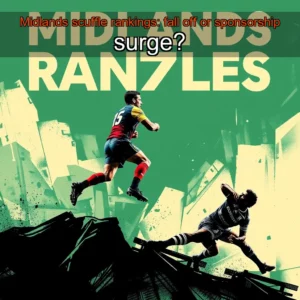 Artistic representation for Midlands scuffle rankings: fall off or sponsorship surge?