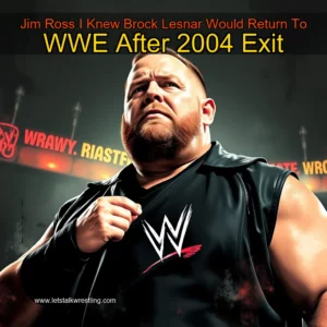 Artistic representation for Jim Ross I Knew Brock Lesnar Would Return To WWE After 2004 Exit