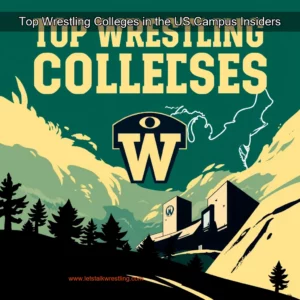 Artistic representation for Top Wrestling Colleges in the US Campus Insiders