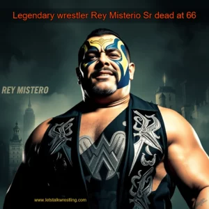 Artistic representation for Legendary wrestler Rey Misterio Sr dead at 66