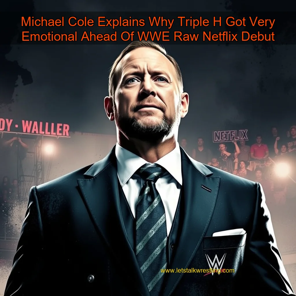 You are currently viewing Michael Cole Explains Why Triple H Got Very Emotional Ahead Of WWE Raw Netflix Debut