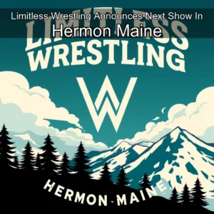 Artistic representation for Limitless Wrestling Announces Next Show In Hermon Maine