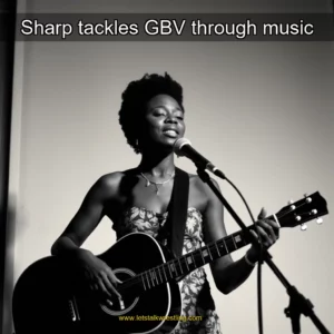 Artistic representation for Sharp tackles GBV through music