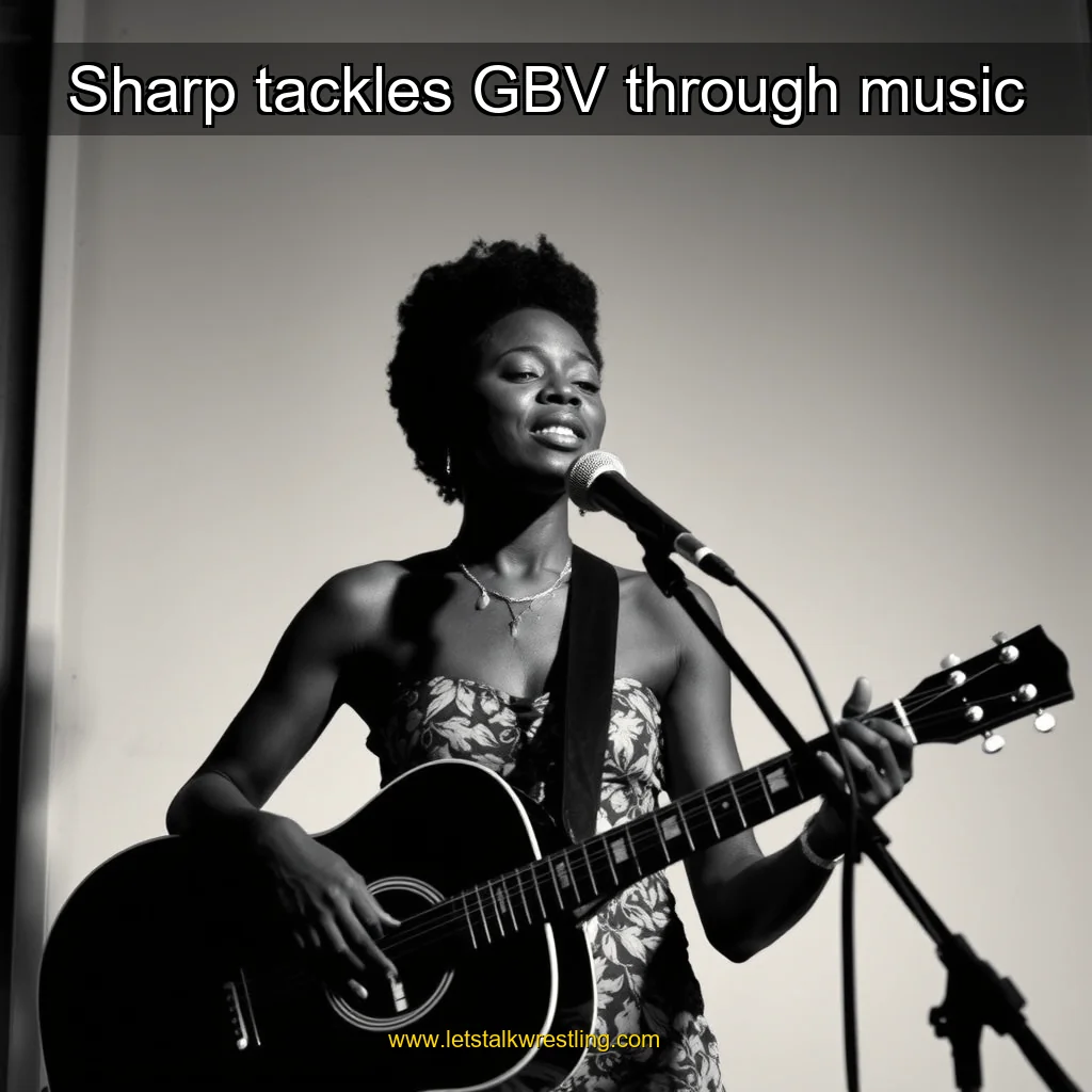 You are currently viewing Sharp tackles GBV through music