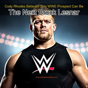 Artistic representation for Cody Rhodes Believes This WWE Prospect Can Be The Next Brock Lesnar