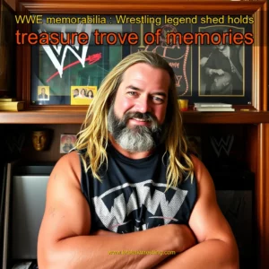Artistic representation for WWE memorabilia : Wrestling legend shed holds treasure trove of memories