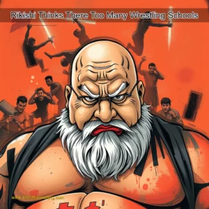Artistic representation for Rikishi Thinks There Too Many Wrestling Schools