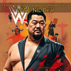 Artistic representation for Former Sumo Wrestler Hidetora Hanada Signs WWE NIL Deal