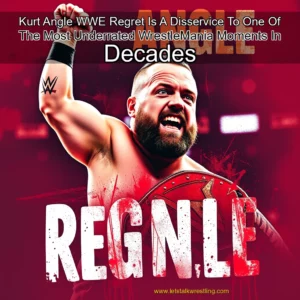 Artistic representation for Kurt Angle WWE Regret Is A Disservice To One Of The Most Underrated WrestleMania Moments In Decades