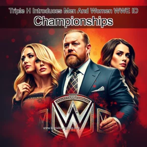 Artistic representation for Triple H Introduces Men And Women WWE ID Championships