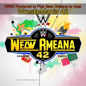 Artistic representation for WWE Rumored to Pick New Orleans to Host WrestleMania 42