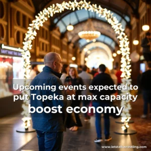 Artistic representation for Upcoming events expected to put Topeka at max capacity boost economy