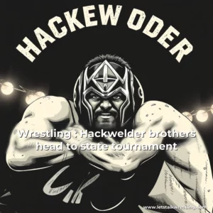 Artistic representation for Wrestling : Hackwelder brothers head to state tournament