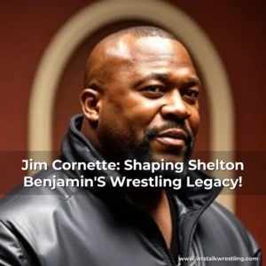Artistic representation for Jim Cornette: Shaping Shelton Benjamin'S Wrestling Legacy!