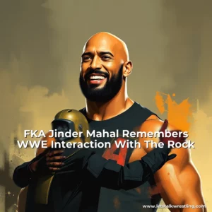 Artistic representation for FKA Jinder Mahal Remembers WWE Interaction With The Rock