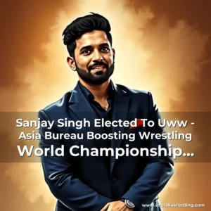 Artistic representation for Sanjay Singh Elected To Uww - Asia Bureau Boosting Wrestling World Championship Aspirations!