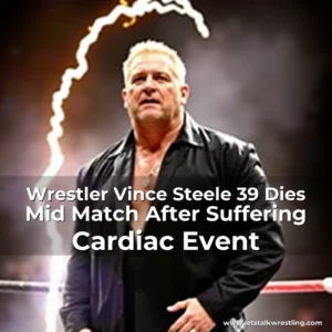 Artistic representation for Wrestler Vince Steele 39 Dies Mid Match After Suffering Cardiac Event